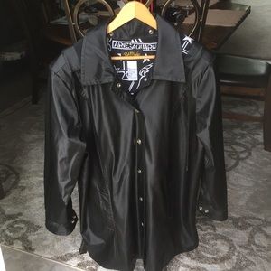 Bob Mackie Lined rain jacket- never worn!